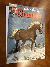 Gene Autry's Champion #8 Dell VF Condition November 1952 horse VINTAGE picture