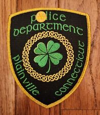 Plainville CT Police St. Patrick's Day Patch picture