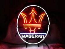 New Maserati European Auto Dealer Neon Light Sign 20
