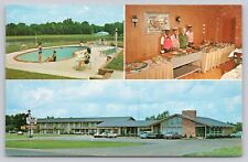 Postcard Caldwell Texas Multi View of The Surrey Inn picture