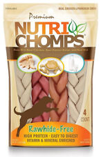 Pork Chomps Premium Nutri Chomps Rawhide Free Chicken, Peanut Butter, Milk Dog T picture