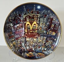 McDonald's Limited Edition “The Golden Apple” Collectors Plate by Bill Bell 8” picture