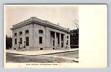 Fitchburg MA-Massachusetts, Post Office, Antique, Vintage Souvenir Postcard picture