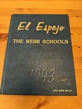 Yearbook, The Webb School, Claremont California, 1992-93, 