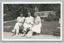 Happy Swiss Tennis Players WEGGIS Switzerland Luzern Photo Foto Chicago 1935 picture