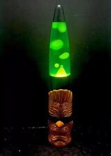 Custom 3D Sculpted Ceramic Tiki Man Lava Lamp Limited Edition Rare Collectible picture