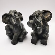1980s Vintage Very Beautiful Handmade Elephant Statue 385g picture