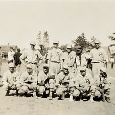 c1910 RPPC Postcard Pequot Lakes Minnesota Baseball Team Crow Wing Co. Sports picture