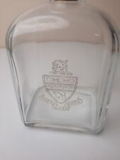 Kappa Alpha Theta KAT Vintage Greek Italian Decanter  Made In Italy Clear Glass picture