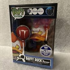 Funko Pop Digital Daffy Duck as Pennywise IT 199 WB 100 LE 1900 W/Protector picture