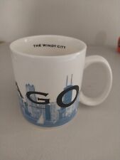 Starbucks Chicago Barista Skyline Series One Coffee Mug 2005 Windy City Cup  picture