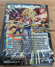 FEST Stamped - Gogeta, Godspeed Demolisher BT12-038 SR Dragon Ball Super DBS picture