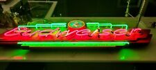 Rare Vintage 1997 Budweiser neon sign 'Classic American Lager' 5ft NOS picture