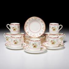 Wedgwood Bianca Williamsburg Demitasse Cups Saucers Barbara Walters Collection picture