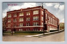 Petoskey MI-Michigan, New High School, Antique, Vintage c1922 Postcard picture