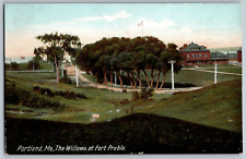 Portland, Maine ME - The Willows at Fort Preble - Vintage Postcard - Unposted picture