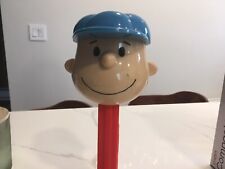 Giant PEANUTS CHARLIE BROWN PEZ DISPENSER over 12 Inches Tall Musical picture