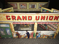 1950's Grocery Store Grand Union Play Set Large Cardboard Supermarket Display picture