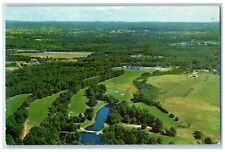 c1950 Aerial View The Manchester Country Club Manchester New Hampshire Postcard picture