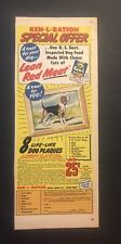 1950’s Ken-L Ration Dog Food “Dog Plaque” Colored Magazine Ad picture