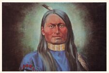 Native American Red Armed Panther Cheyenne by Gabriel Karden VTG Postcard Unused picture