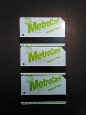 Vintage MTA New York City Transit MetroCards ~ Student Pass ~ 3 pack ~ Expired picture