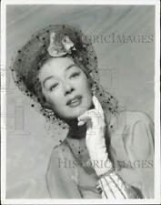 1958 Press Photo Actress Rosalind Russell - lry31040 picture