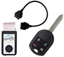 Simple Key Programmer Bundle with Key(s) and Cord - Designed for Ford and Lin... picture