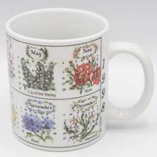 1998 Flowers Of The Month Coffee Mug By Croft For Westwood picture