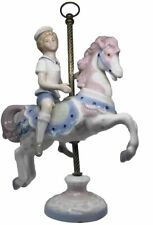 Paul Sebastian Sailor Child on Horse Carousel Figurine picture