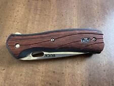 Buck USA 346 Large Vantage Folding Knife 420HC Rosewood Handle Made In 2022 picture