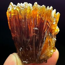 75g  Natural precious yellow aragonite mineral crystal specimen A553 picture