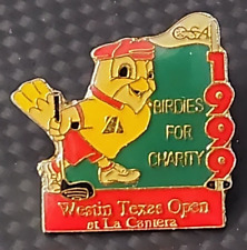 1999 La Cantera 3rd Annual Birdies For Charity Texas Open Golf Pin - Lapel, Hat picture