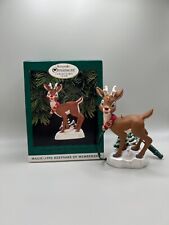 1996 Hallmark Rudolph The Red Nosed Reindeer Keepsake Magic Ornament picture