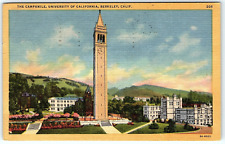 postcard The Campanile University of Berkeley California L2074 picture