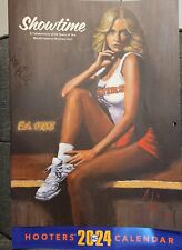 Hooters 15 Month Oversized 2024 Wall Calendar New  With Poster & Coupons -2024 picture