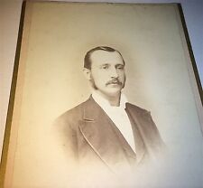 Antique Victorian American Famous Family, James Blake Springfield Cabinet Photo picture