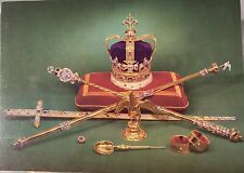 Vintage - St. Edwards Crown and Coronation Items - Posted Postcard picture
