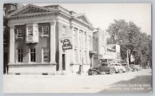 Dunnville Ontario Canada Canal Street Bank of Toronto 1930s Haldimand County picture