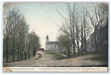 c1910 Looking South Mount Vernon House Road Mount Vernon New Hampshire Postcard picture