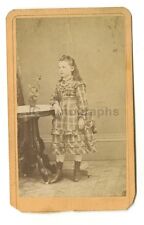 19th Century Child Portrait - Original Carte-de-visite CDV Baltimore, Maryland picture