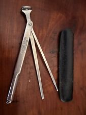 Vintage Duncan Pipe Cleaning Tool 3 in 1 with Leather Case Made in England picture