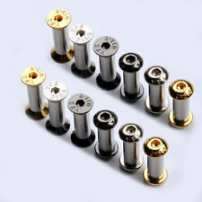 10pcs/lot Knife Handle Bolt Rivets Scale Screw Fastener Nut Flat Round Hex Head picture