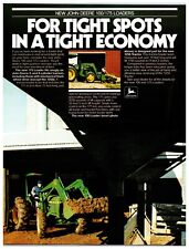 1980s John Deere 100 / 175 Loaders Original Print Advertisement (8.5in X 11in) picture