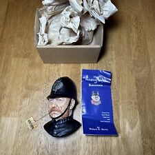 BOSSONS - Victorian Bobby  Chalkware Head - Near Mint  With BOX And TAGS picture