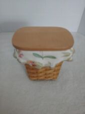 Longaberger 2004  Cancer Society Horizon of Hope Basket w Liner & Protector  picture