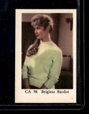 1962 Dutch Gum Star CA Set Brigitte Bardot #CA98 picture