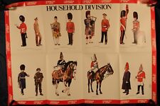 Poster, British Household Division Uniforms 1976  (384OZ) picture