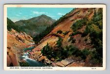 CA-California, Arch Rock, River Canyon, Aerial, Antique, Vintage Postcard picture