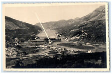 Croatia RPPC Photo Postcard Dubrovnik Rijeka (Ombla) Port City c1940's picture